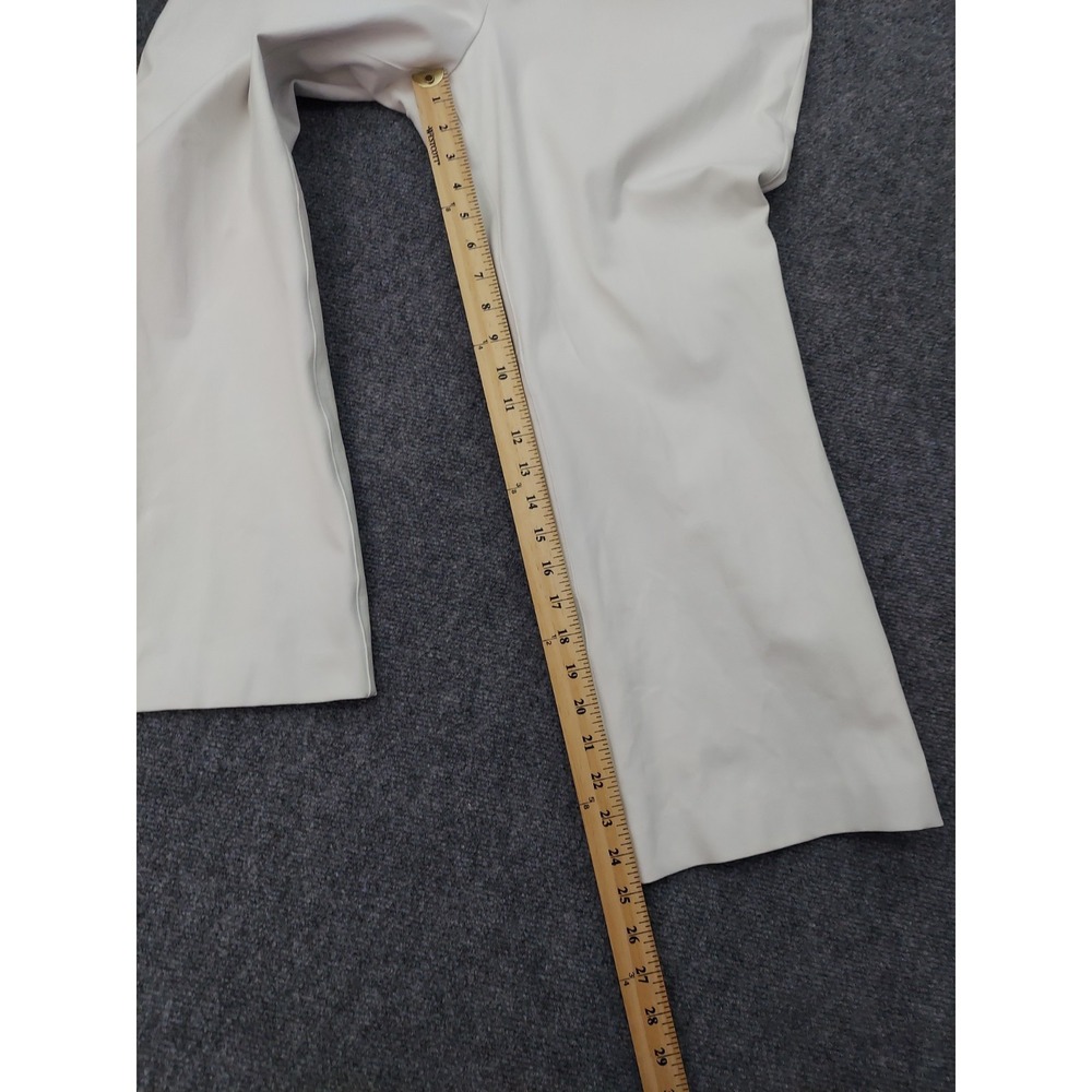 Spanx‎ Pants Womens XL White Wide Leg Cropped Pull On Shape Beach Coastal - Picture 6 of 11